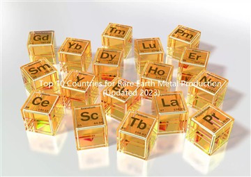 Among The Top 10 Rare Earth Metal Production Countries in The World, China Do...